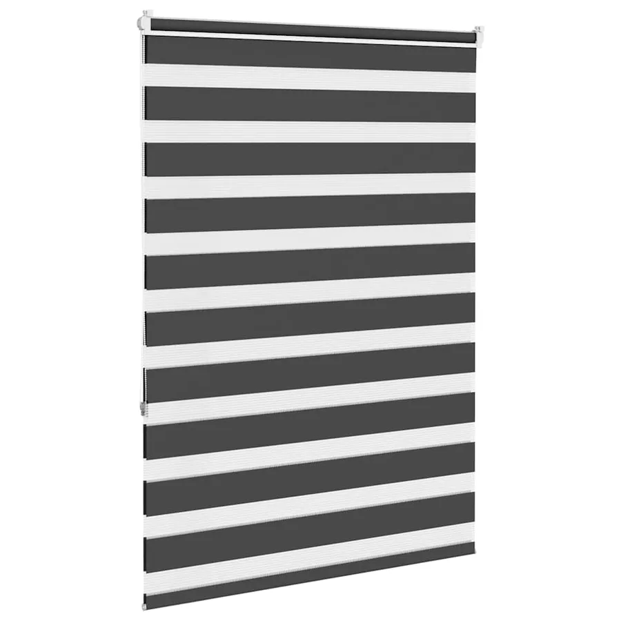 Store zèbre noir 95x150 cm largeur du tissu 90,9 cm polyester - 4