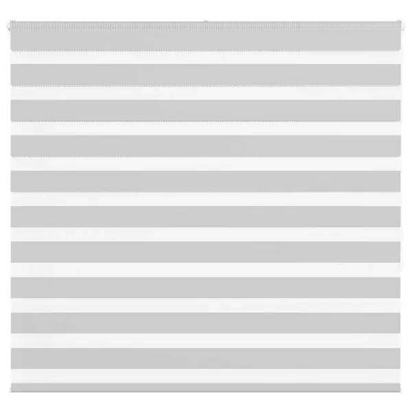 Store zèbre gris clair largeur du tissu 160,9 cm polyester