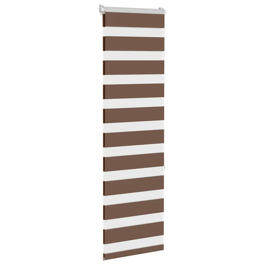 Store zèbre marron 40x150 cm largeur du tissu 35,9 cm polyester - 3