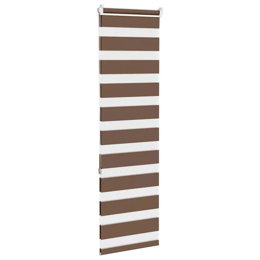 Store zèbre marron 40x150 cm largeur du tissu 35,9 cm polyester - 4