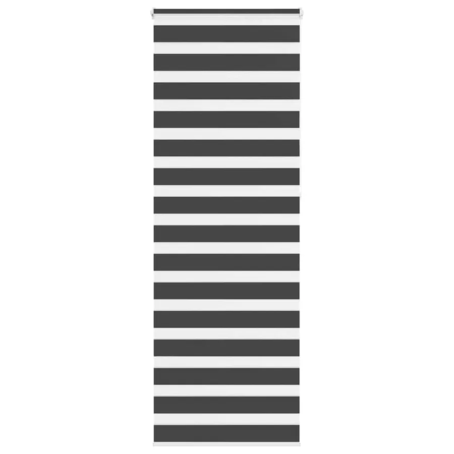 Store zèbre noir 80x230 cm largeur du tissu 75,9 cm polyester