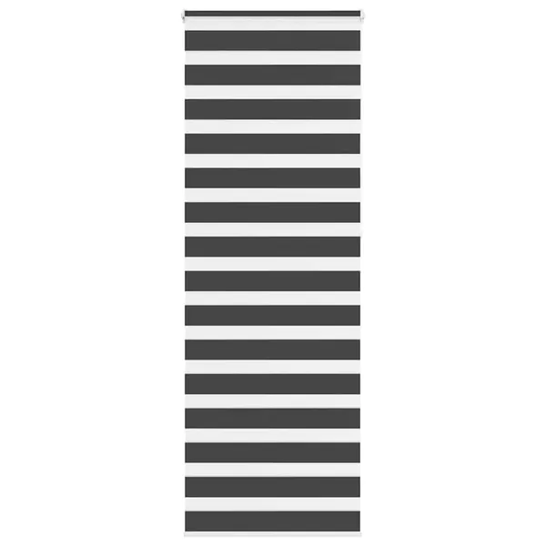 Store zèbre noir 80x230 cm largeur du tissu 75,9 cm polyester