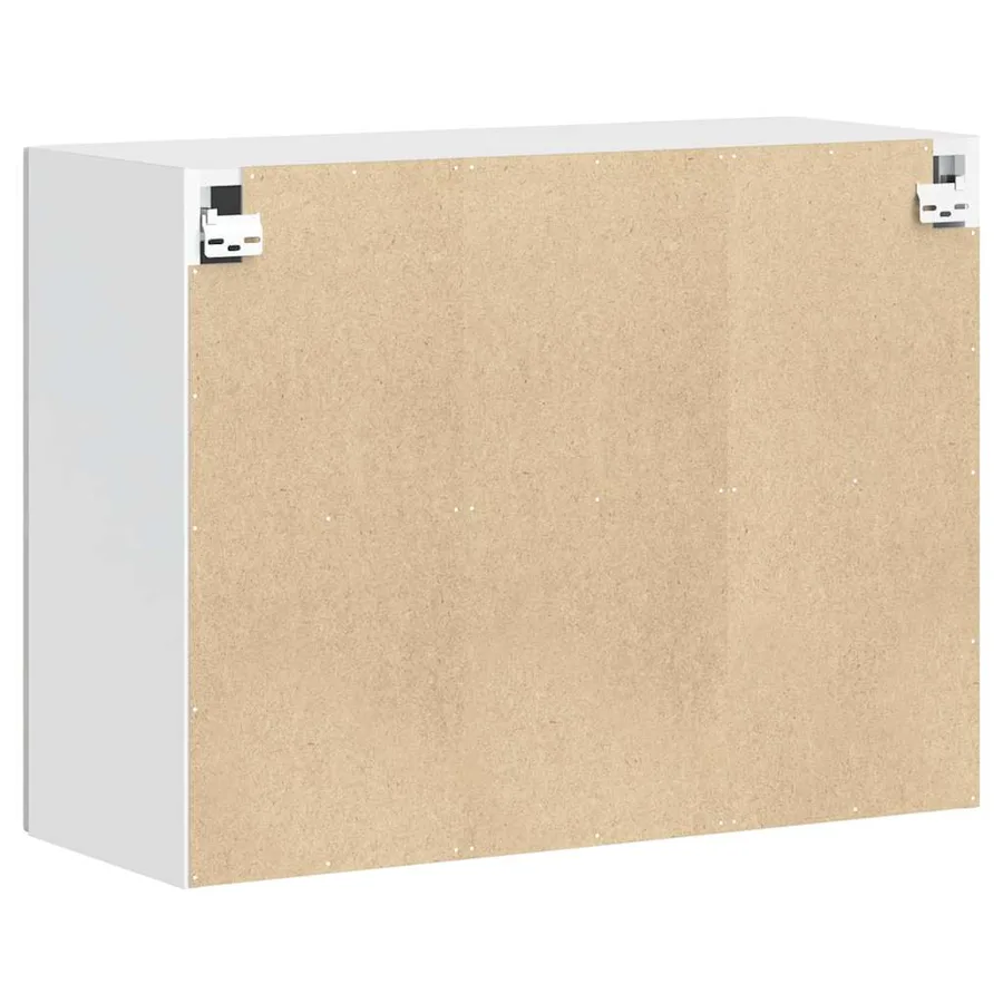 Armoire murale de cuisine Porto gris béton bois d'ingénierie - 8