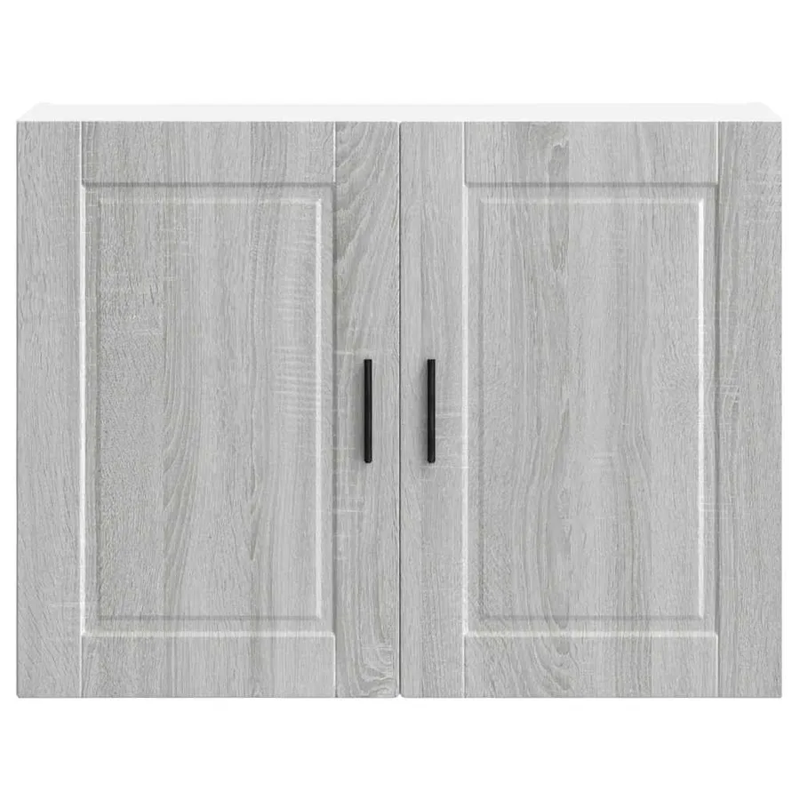 Armoire murale de cuisine Porto sonoma gris bois d'ingénierie - 6