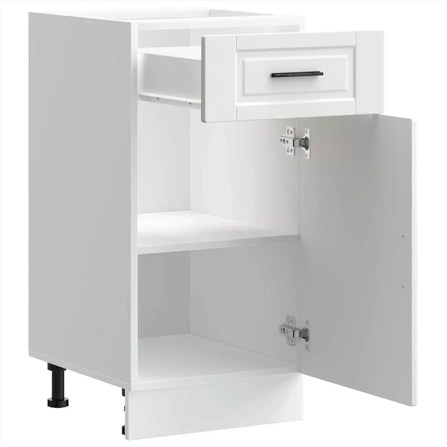 Armoire de cuisine Porto blanc bois d'ingénierie - 5