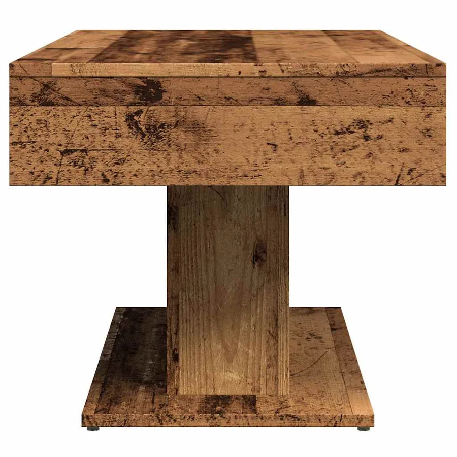 Table basse en bois ancien 96 x 50 x 45 cm bois d'ingénierie - 5