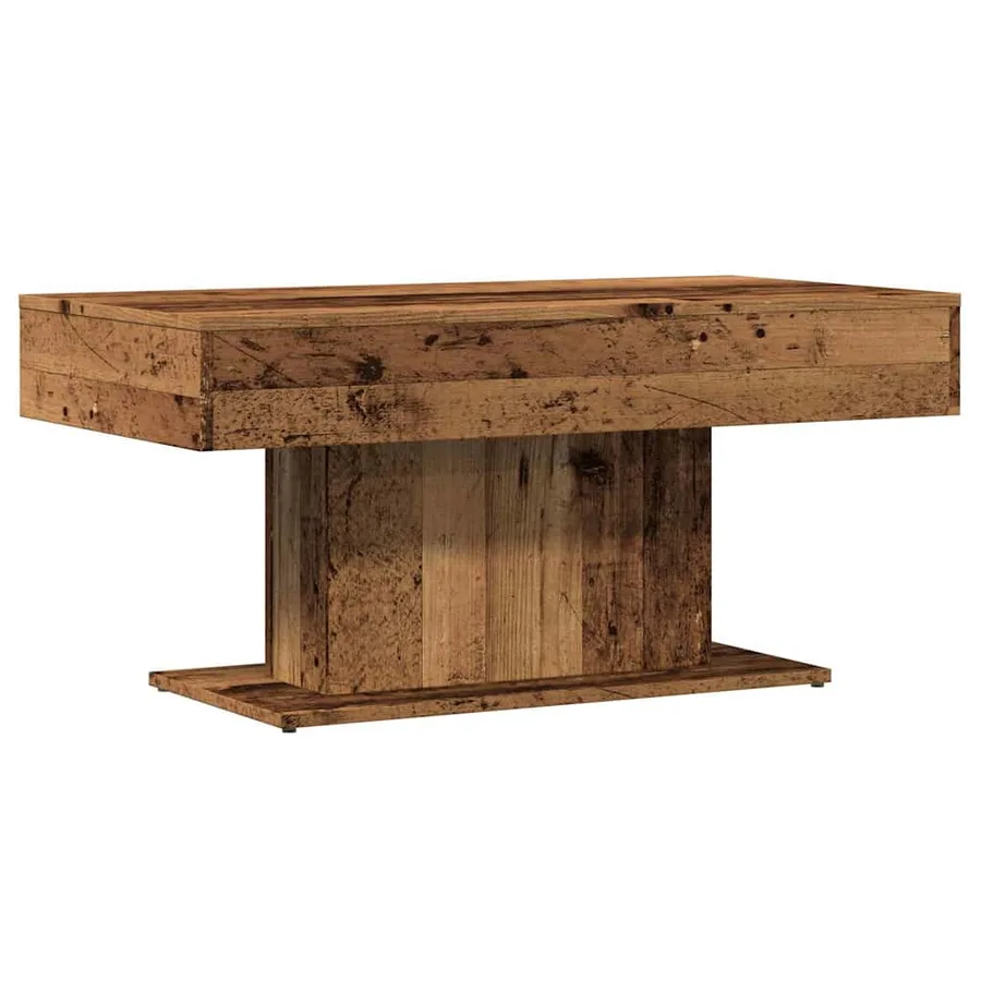 Table basse en bois ancien 96 x 50 x 45 cm bois d'ingénierie - 6
