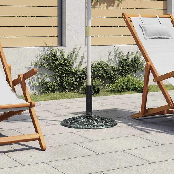 Socle de parasol en fonte 12 kg 48 cm