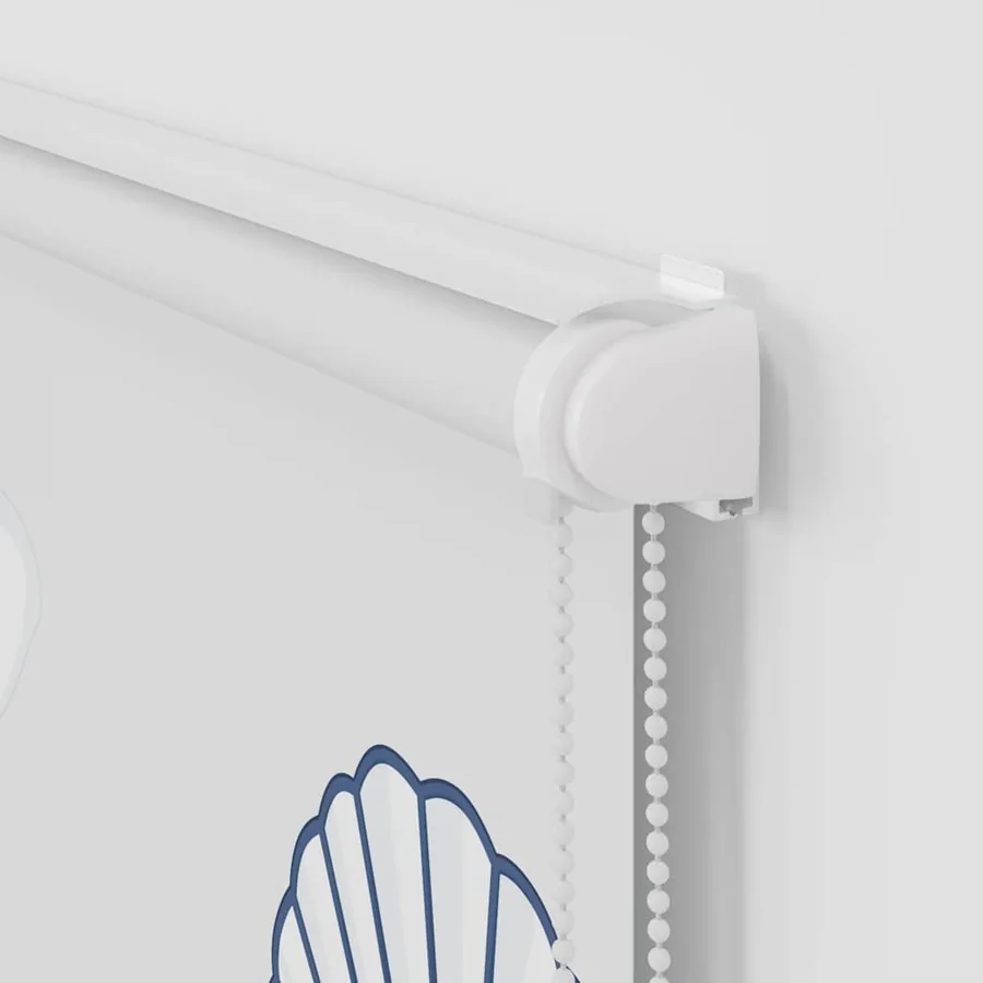 Store enrouleur de douche avec cassette largeur du tissu 76 cm - 8