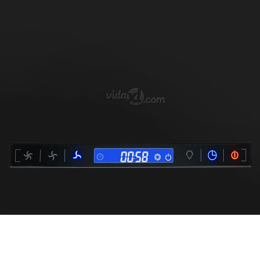 Hotte suspendue à LCD tactile 37 cm Acier enduit de poudre - 7