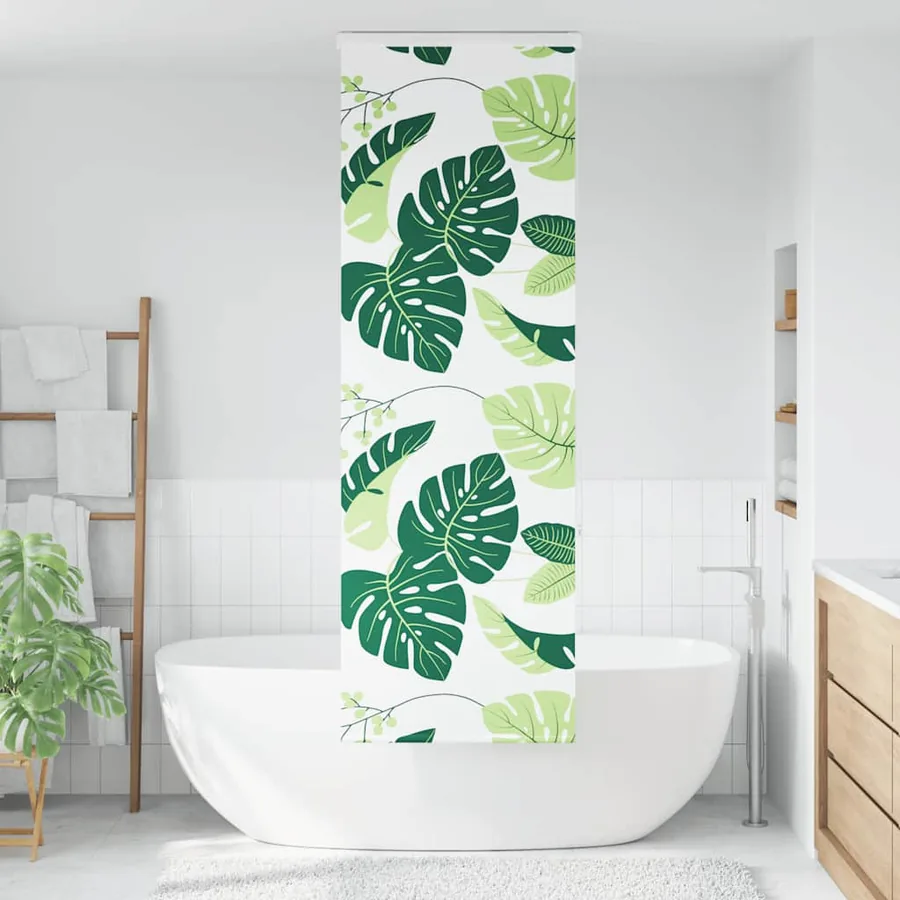 Store enrouleur de douche avec cassette largeur du tissu 76 cm - 2