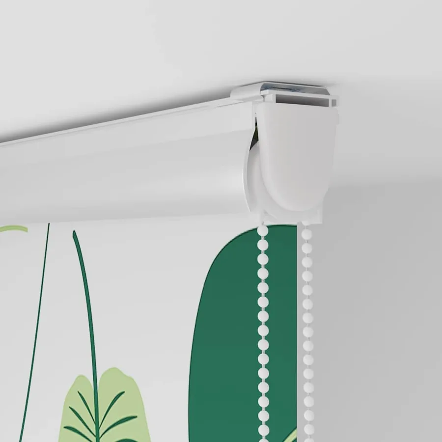 Store enrouleur de douche avec cassette largeur du tissu 76 cm - 9