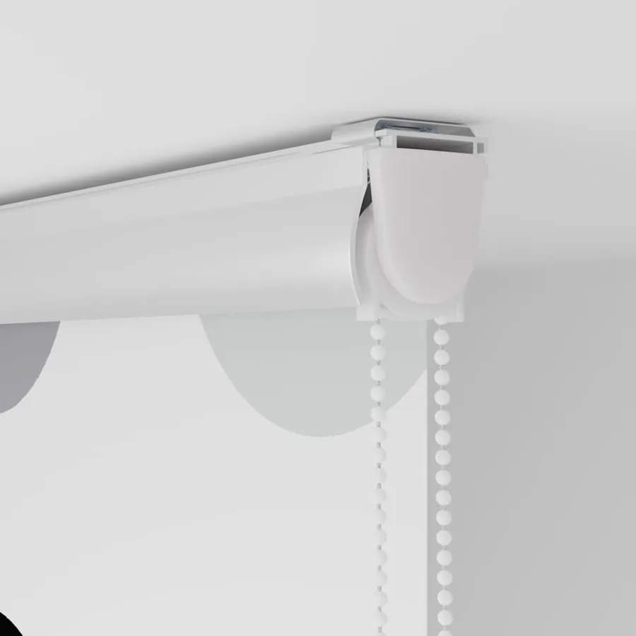 Store enrouleur de douche avec cassette largeur du tissu 56 cm - 9