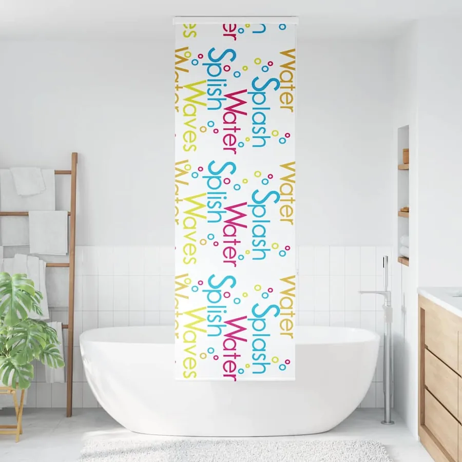 Store enrouleur de douche avec cassette largeur du tissu 66 cm - 2