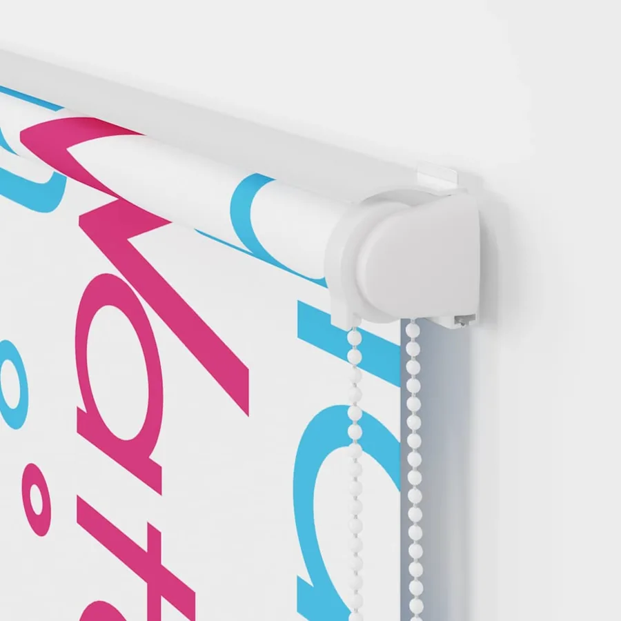 Store enrouleur de douche avec cassette largeur du tissu 86 cm - 8