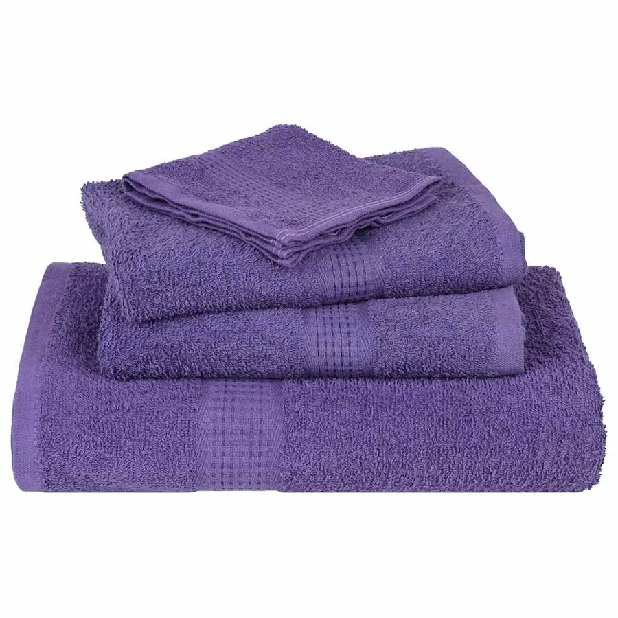 Ensemble de serviettes FROGN 8 pcs violet 360 g/m² - 4