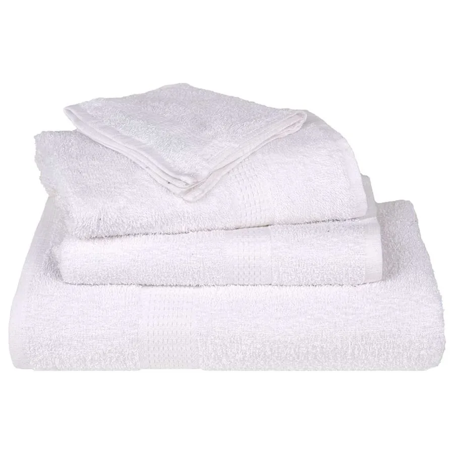 Serviettes de sauna FROGN 2 pcs blanc 80x200 cm 360 g/m² - 4