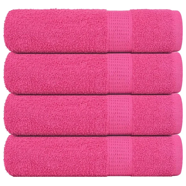 Essuie-mains FROGN 4 pcs rose 50x100 cm 360 g/m²