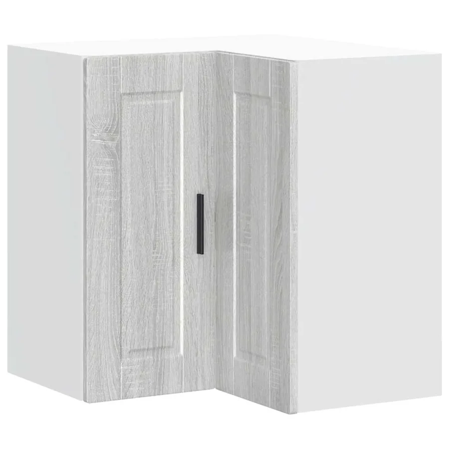 Armoire d'angle murale de cuisine Porto sonoma gris - 2