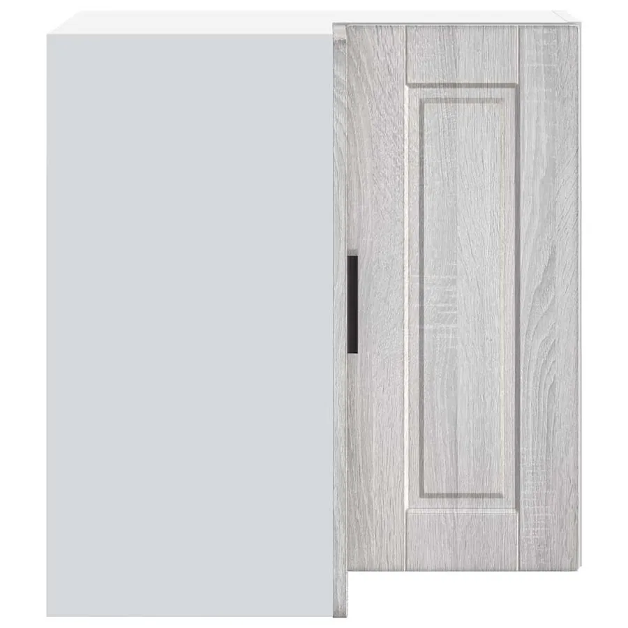 Armoire d'angle murale de cuisine Porto sonoma gris - 6