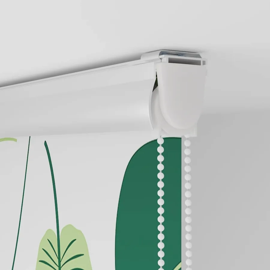 Store enrouleur de douche avec cassette largeur du tissu 56 cm - 9