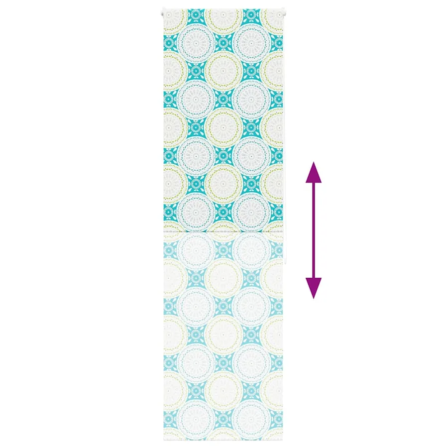 Store enrouleur de douche 70x240 cm largeur du tissu 66 cm - 5