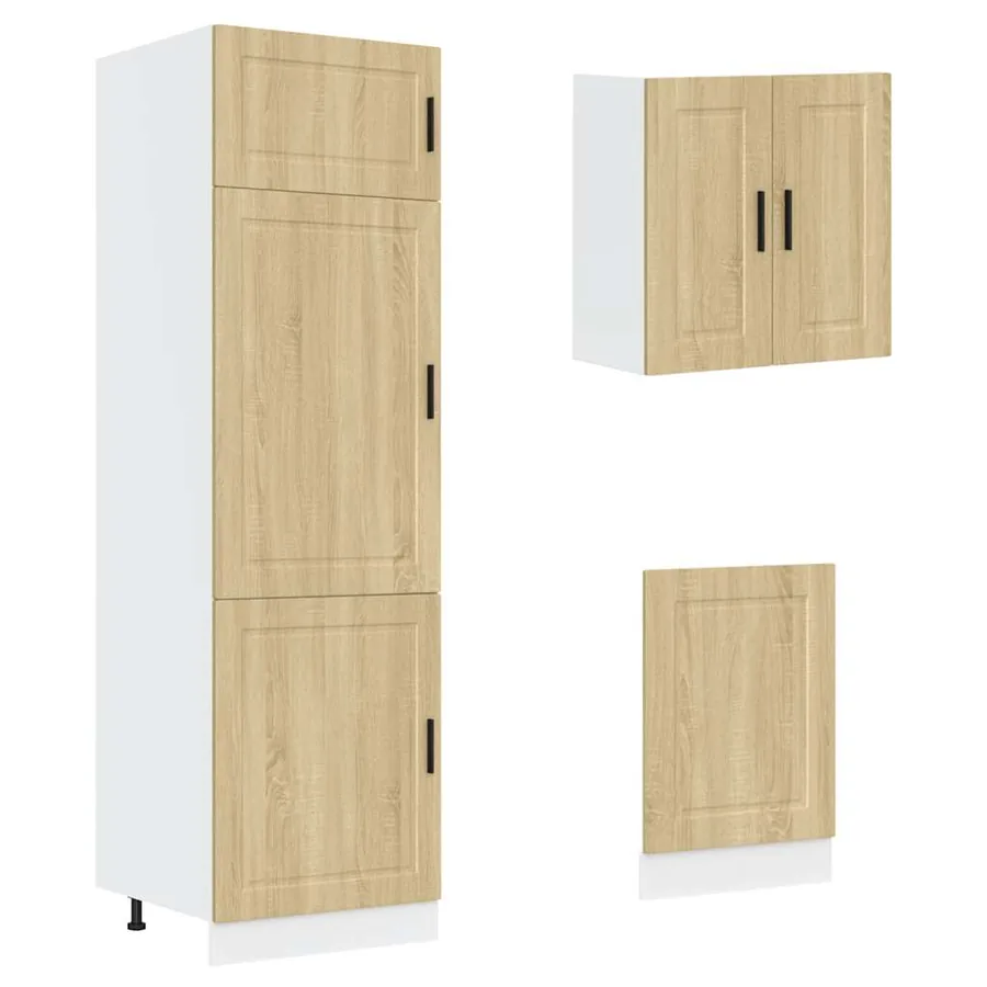 Ensemble de 8 meubles de cuisine "Porto" en chêne Sonoma - 5