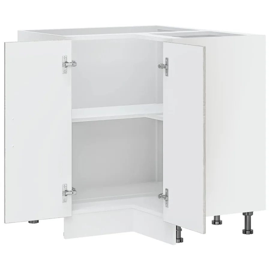 Armoire d'angle de cuisine Porto sonoma gris bois d'ingénierie - 6