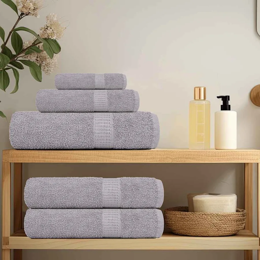 Ensemble de serviettes FROGN 6 pcs gris 360 g/m² - 3