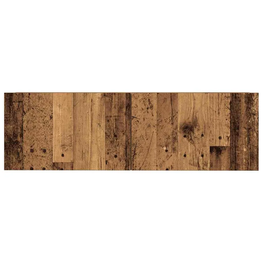 Ensemble de meuble TV mural 3 pcs vieux bois bois d'ingénierie - 5