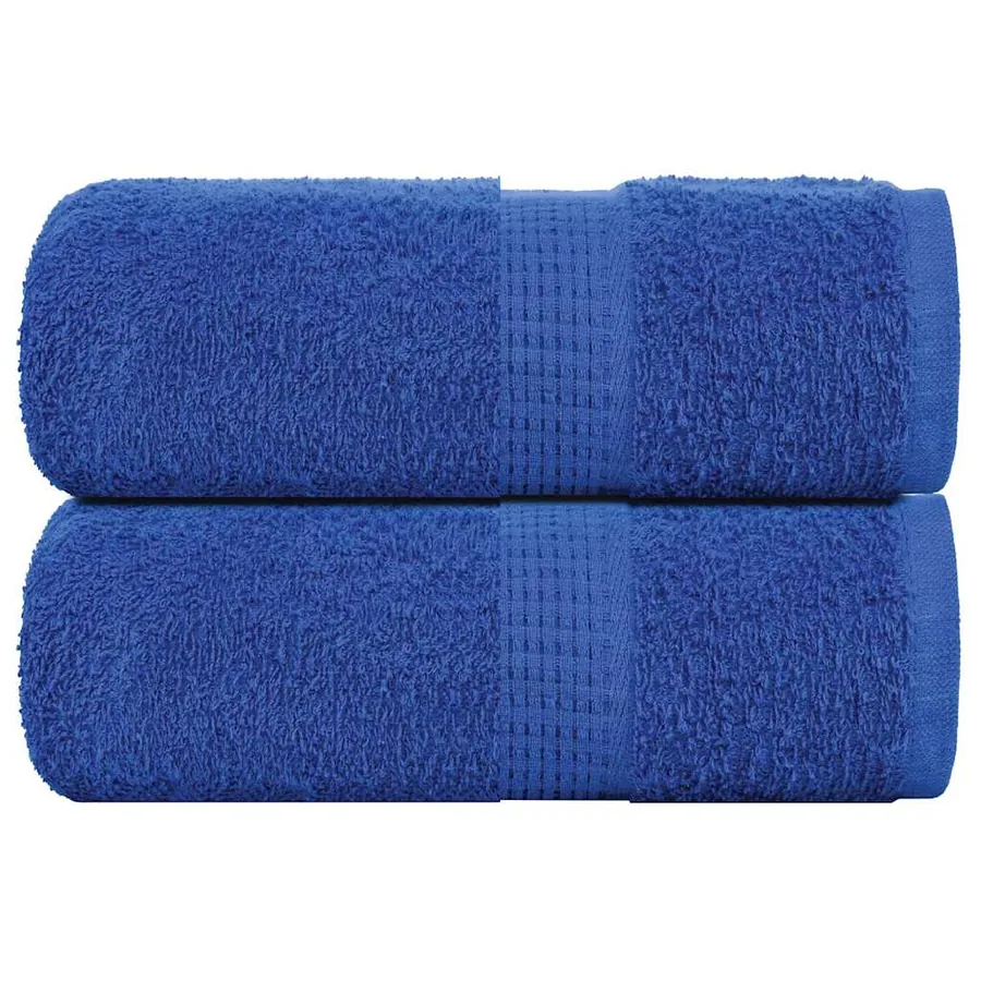Serviettes d'invité FROGN 2 pcs bleu 30x50 cm 360 g/m²