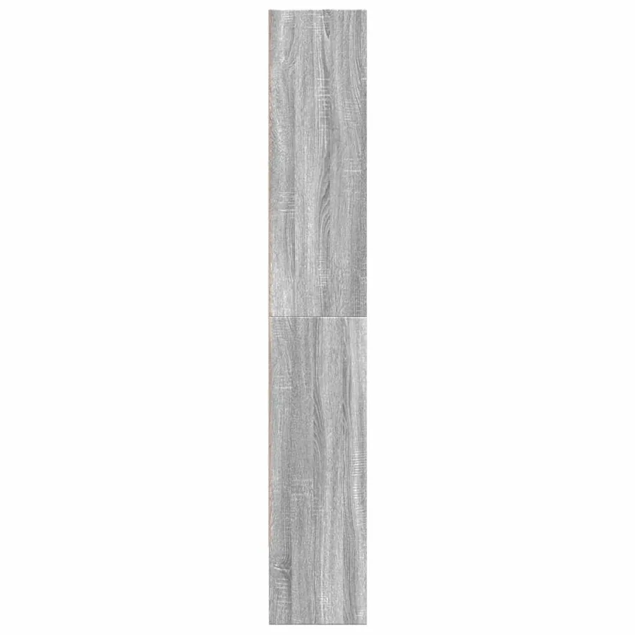 Bibliothèque sonoma gris 80x30x189 cm bois d'ingénierie - 6