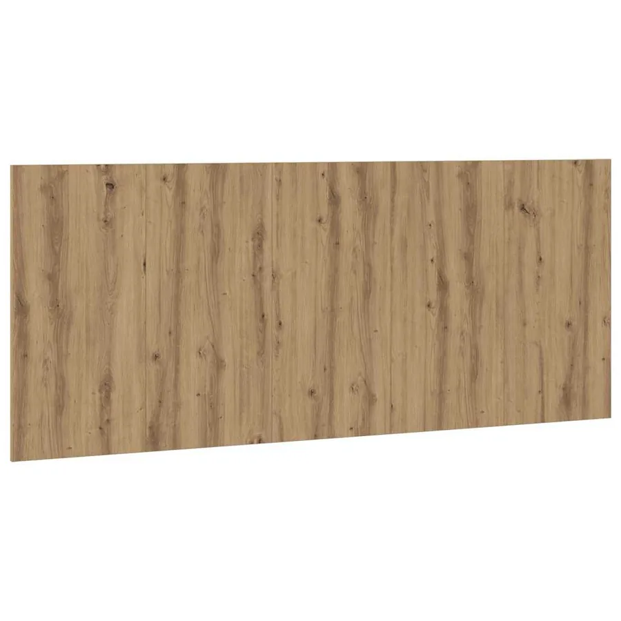 Tête de lit chêne artisanal 200x1,5x80 cm bois d'ingénierie - 2
