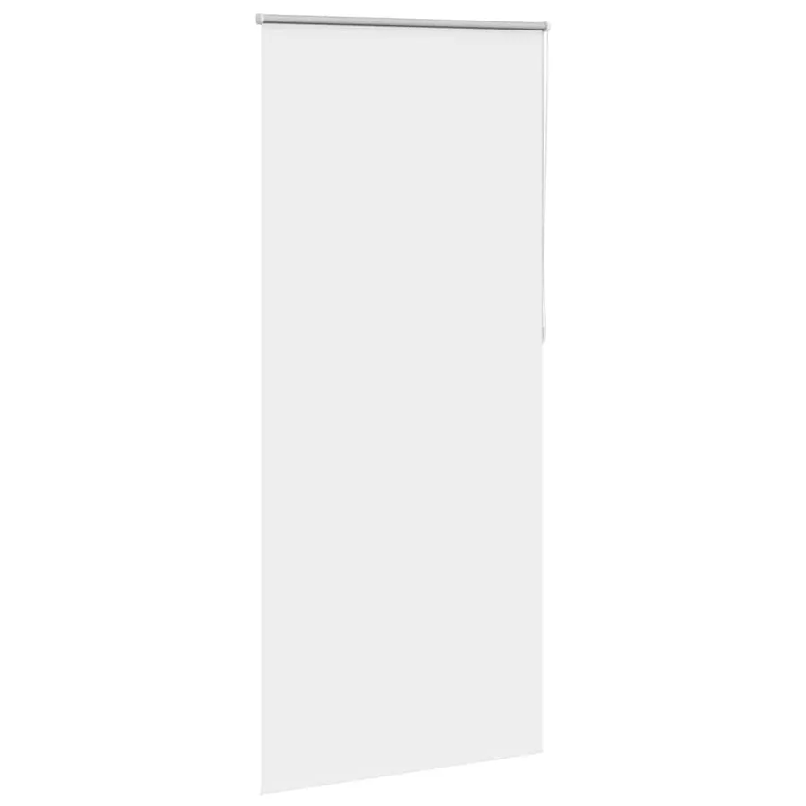 Store enrouleur occultant 124,4 x 230 cm, largeur du tissu 120 cm, blanc - 3