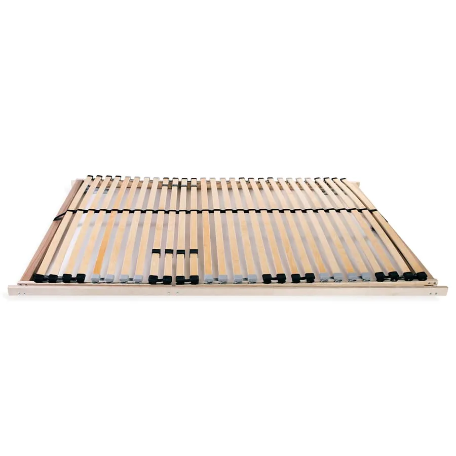 Sommier à lattes sans matelas avec 28 lattes 7 zones 120x200 cm - 3