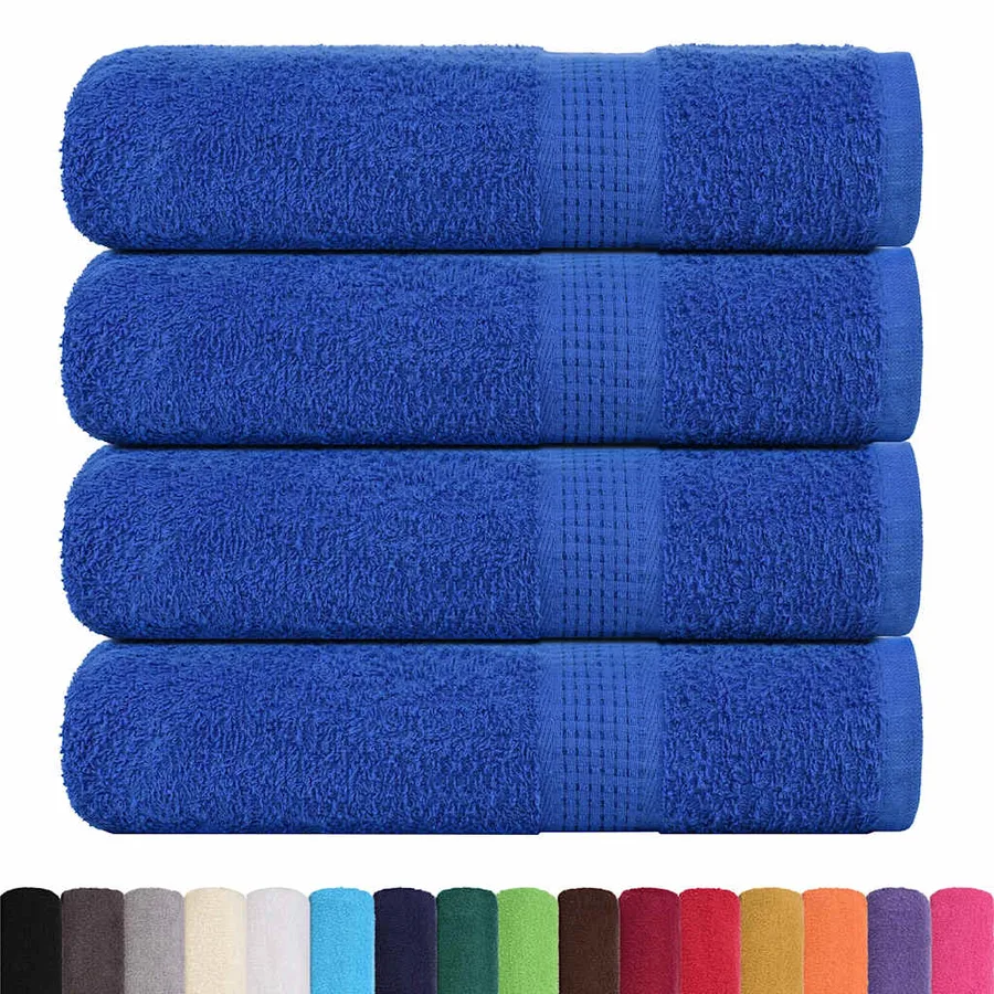 Essuie-mains FROGN 4 pcs bleu 50x100 cm 360 g/m² - 2