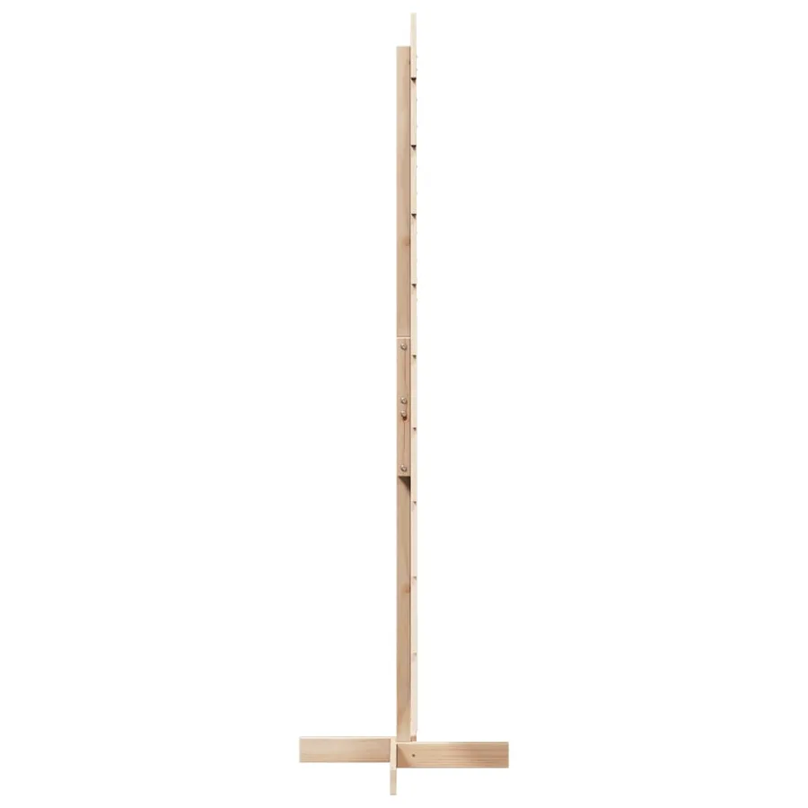 Arbre de Noël en bois pour décoration 180 cm bois massif de pin - 4