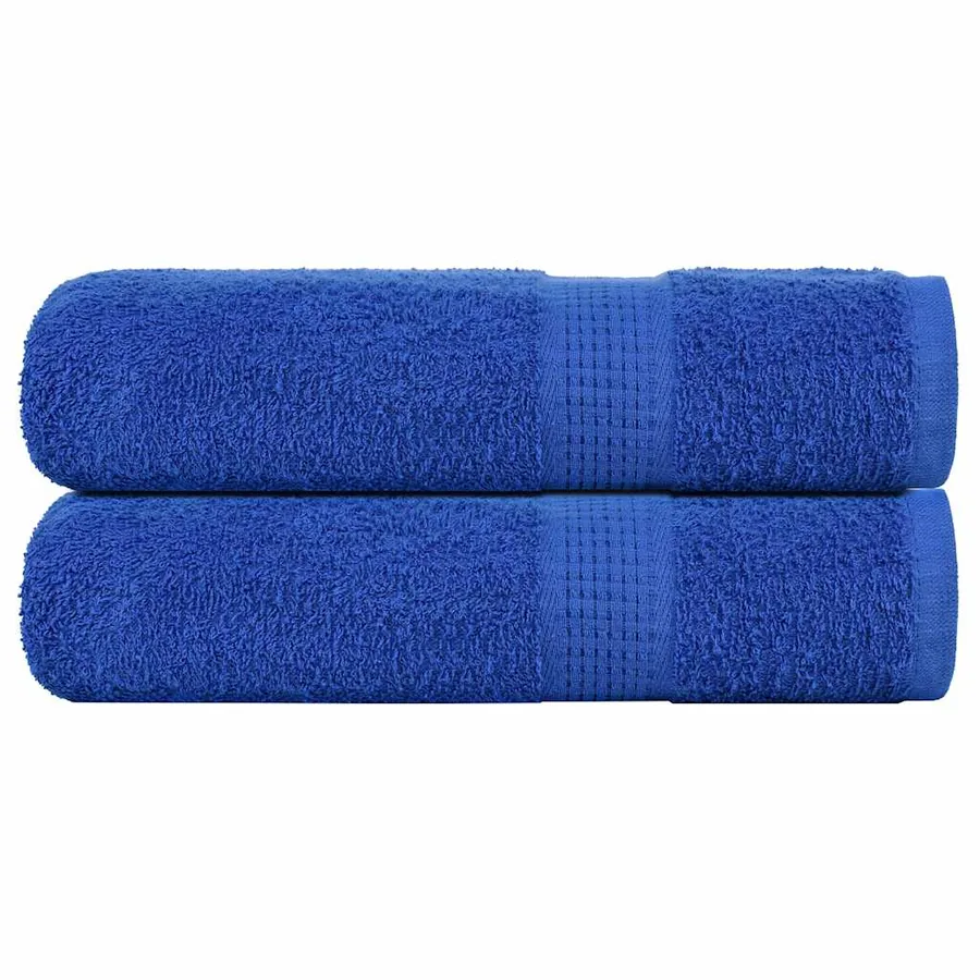 Serviettes de douche FROGN 2 pcs bleu 70x140 cm 360 g/m²