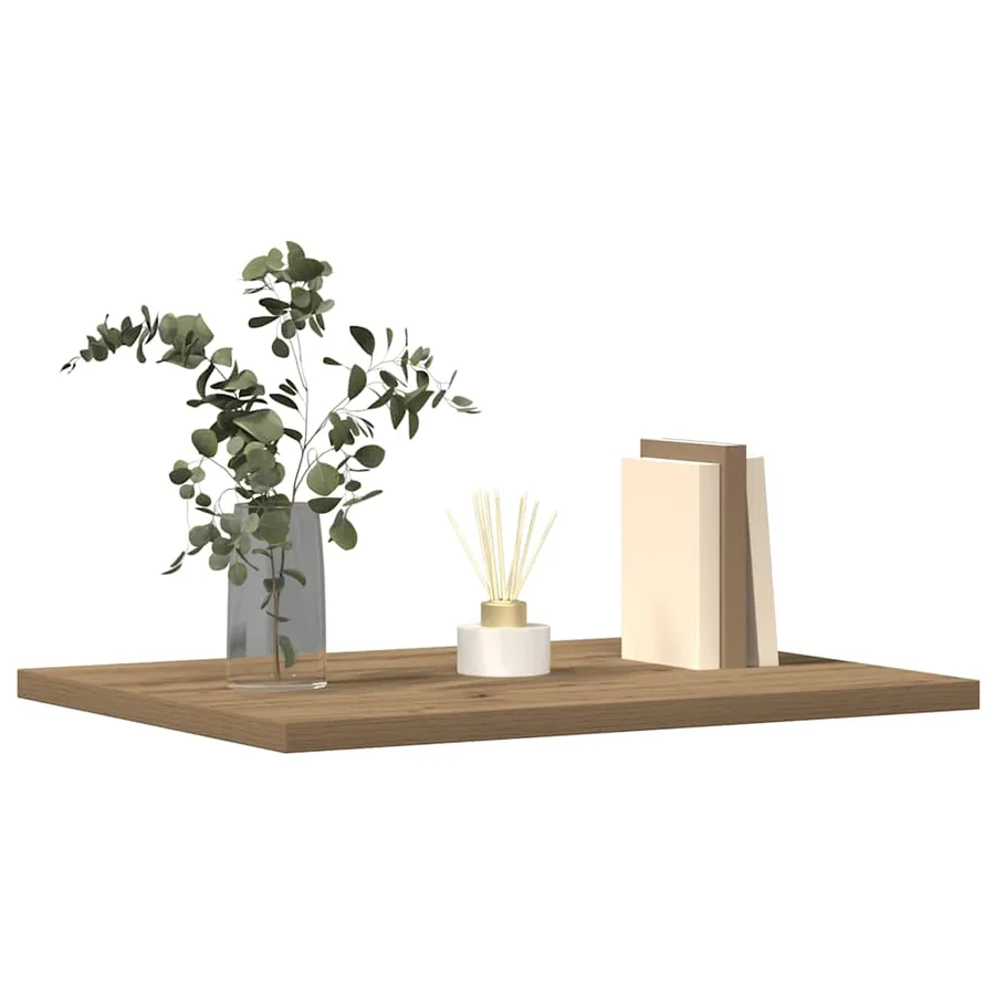 Panneau de bibliothèque 4 pcs chêne artisanal 40x30x1,5 cm - 3