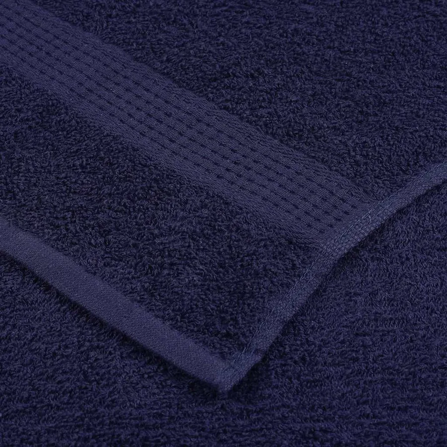 Ensemble de serviettes FROGN 12 pcs bleu marine 360 g/m² - 6