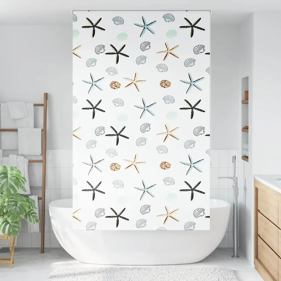 Store enrouleur de douche 130x240 cm largeur du tissu 126 cm - 2