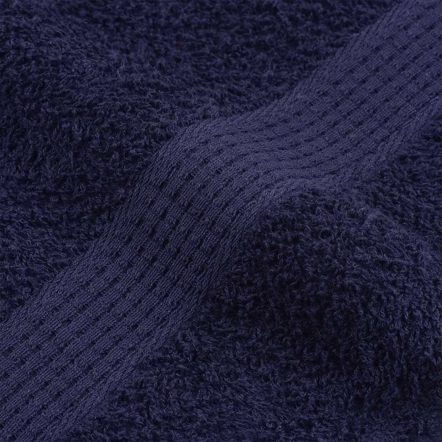 Serviettes de sauna FROGN 2 pcs bleu marine 80x200 cm 360 g/m² - 7