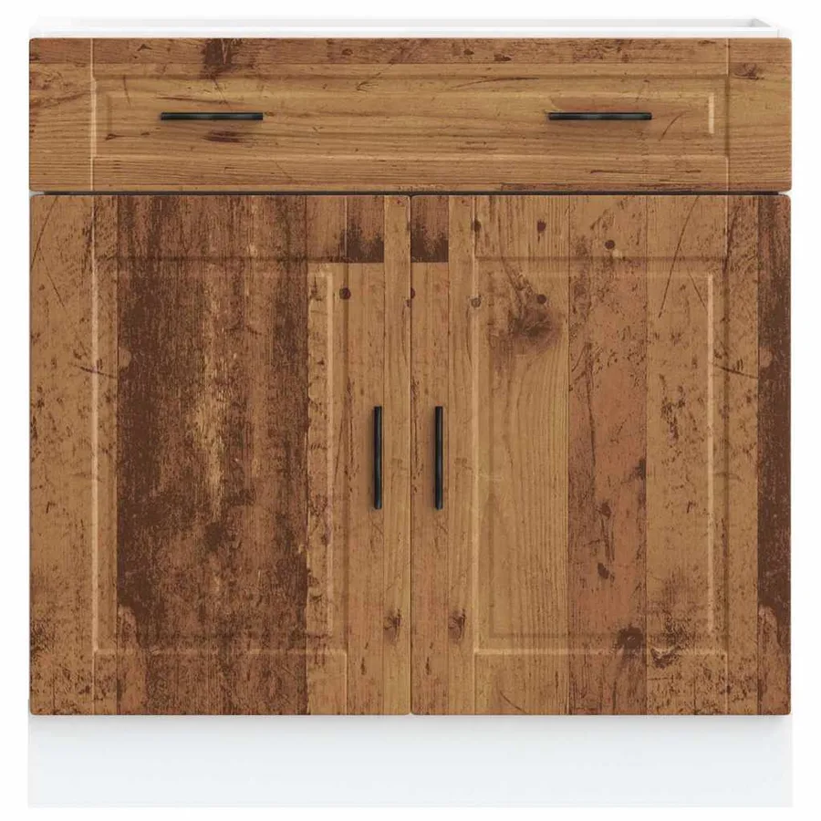 Armoire de cuisine Porto vieux bois bois d'ingénierie - 4