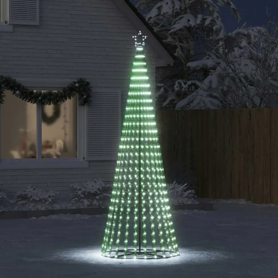 Sapin de Noël à LED 475 LED blanc froid 247 cm - 3