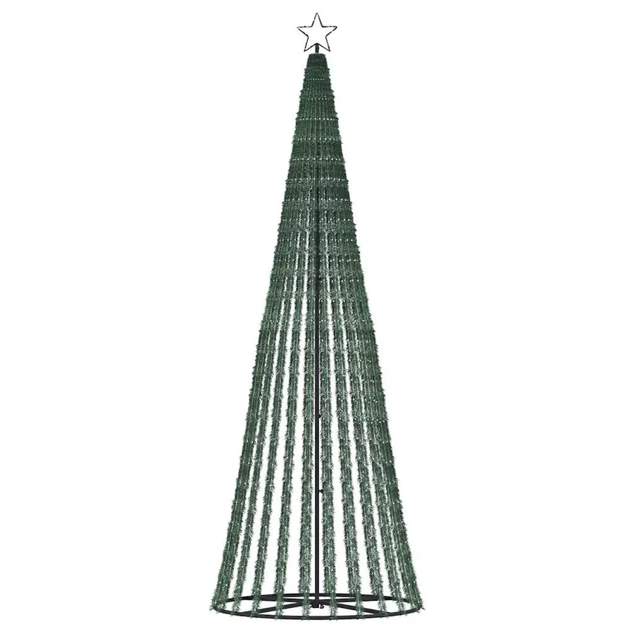 Sapin de Noël à LED 475 LED blanc froid 247 cm - 6