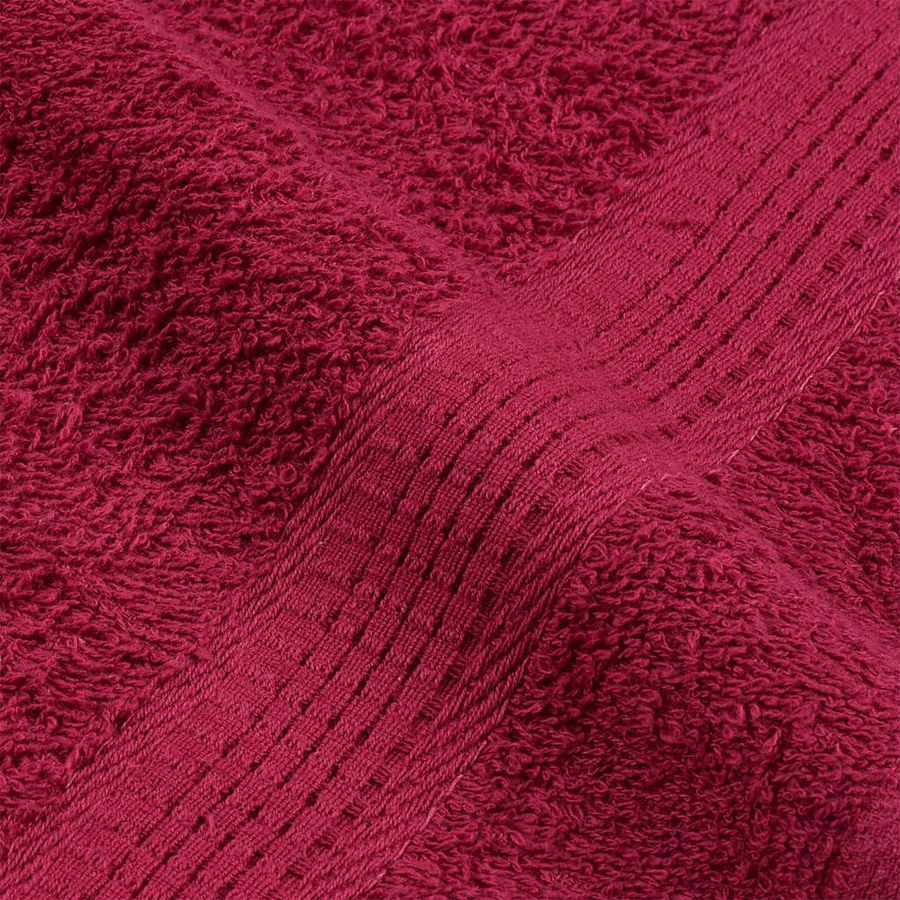 Serviettes d'invité FROGN 4 pcs bordeaux 30x50 cm 360 g/m² - 7
