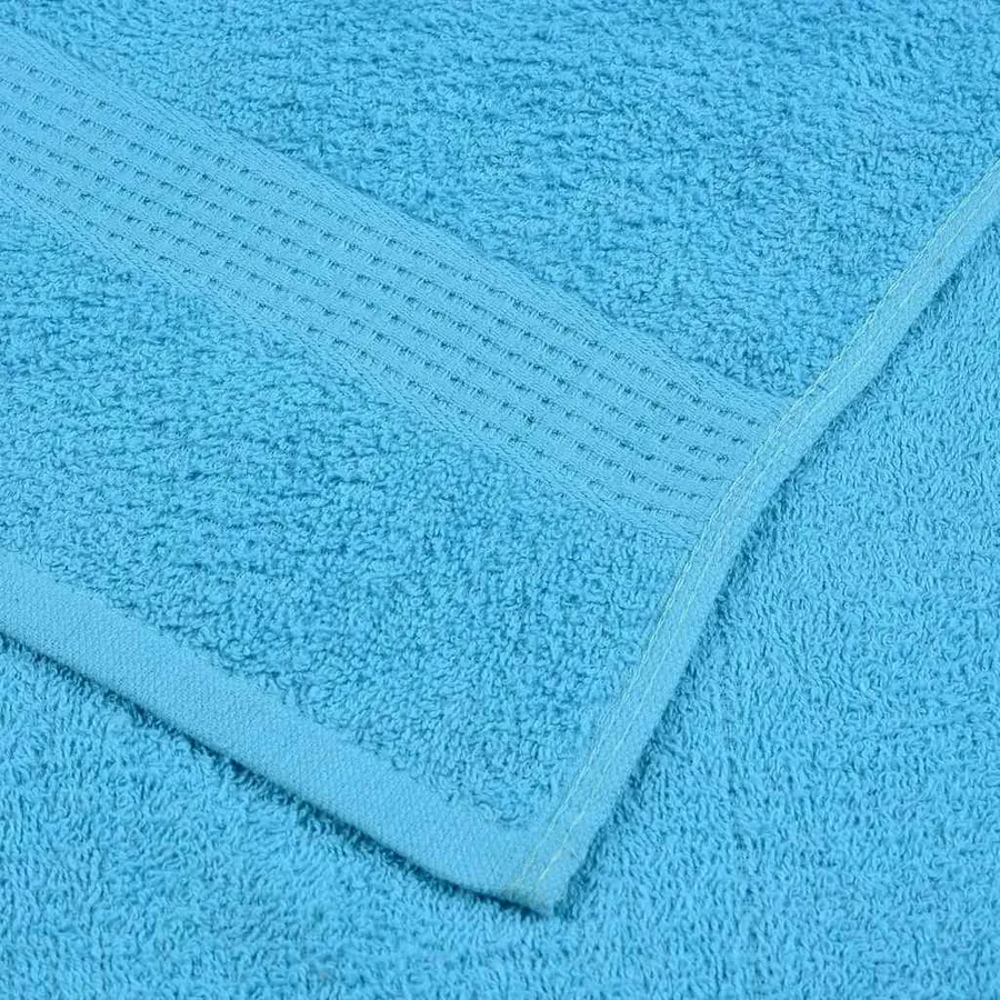 Serviettes d'invité FROGN 10 pcs turquoise 30x50cm 360 g/m² - 6