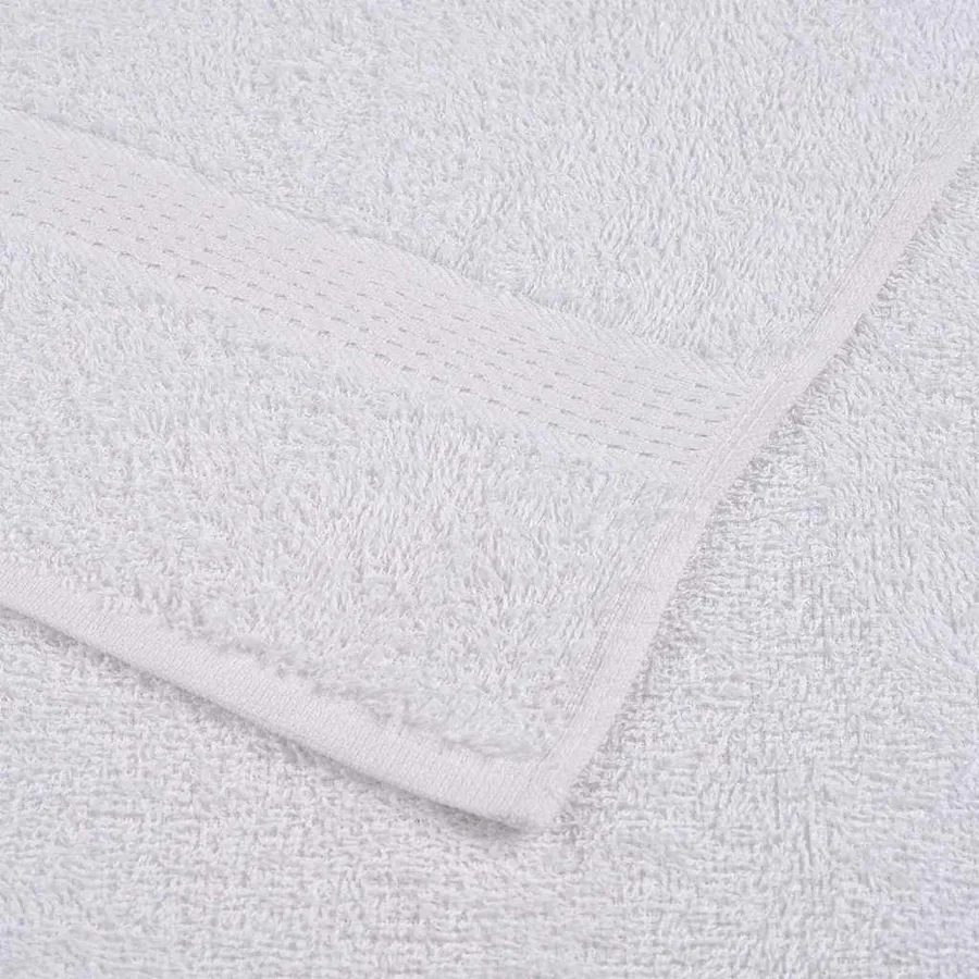 Serviettes de toilette FROGN 4 pièces Blanc 30x30 cm 360 g/m² - 6