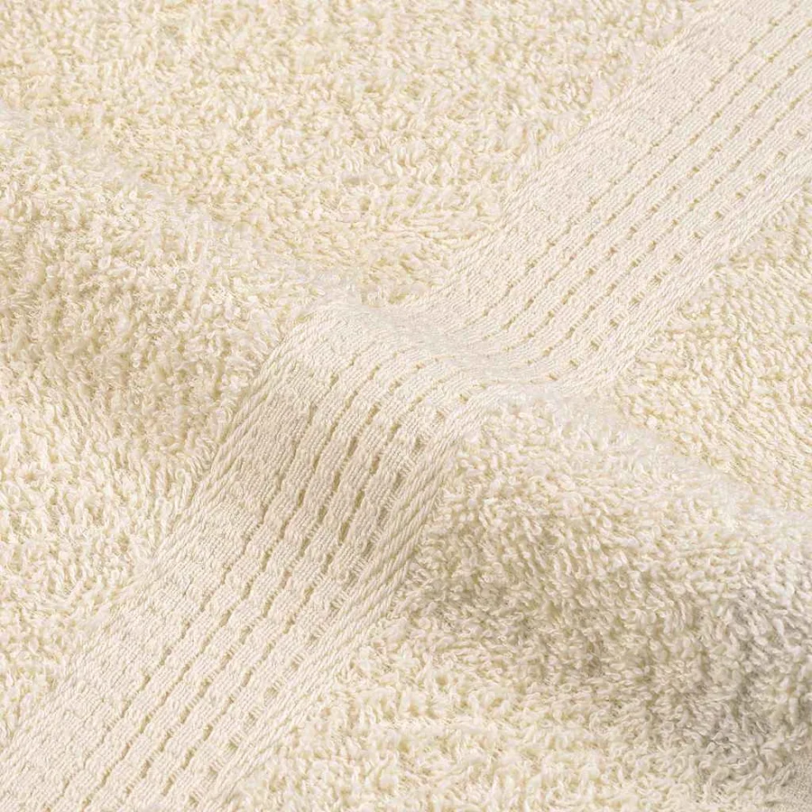 Serviettes de toilette FROGN 2 pièces Crème 30x30 cm 360 g/m² - 7