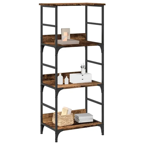 Bibliothèque vieux bois 50x33x117,5 cm bois d'ingénierie